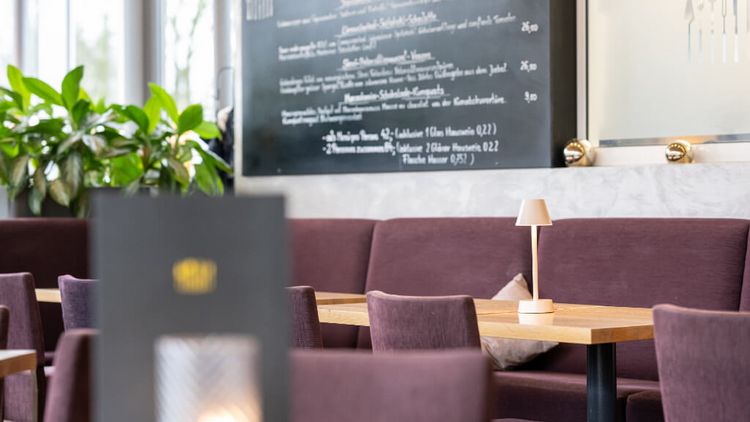 Eingang Restaurant Geerdes am Sendesaal