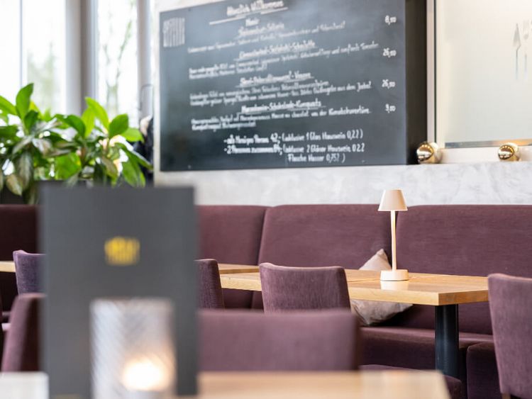 Eingang Restaurant Geerdes am Sendesaal