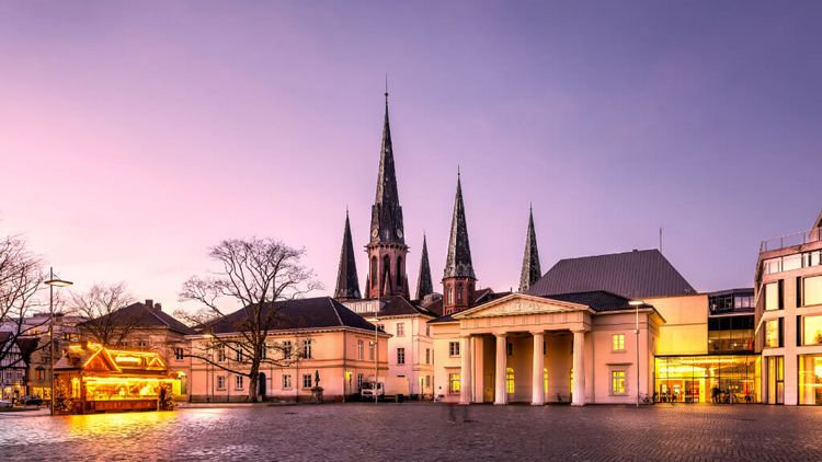 Schlossplatz in Oldenburg