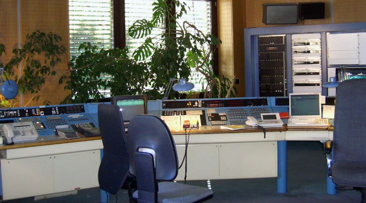 ehemliges Studio imSendesaal von Radio Bremen